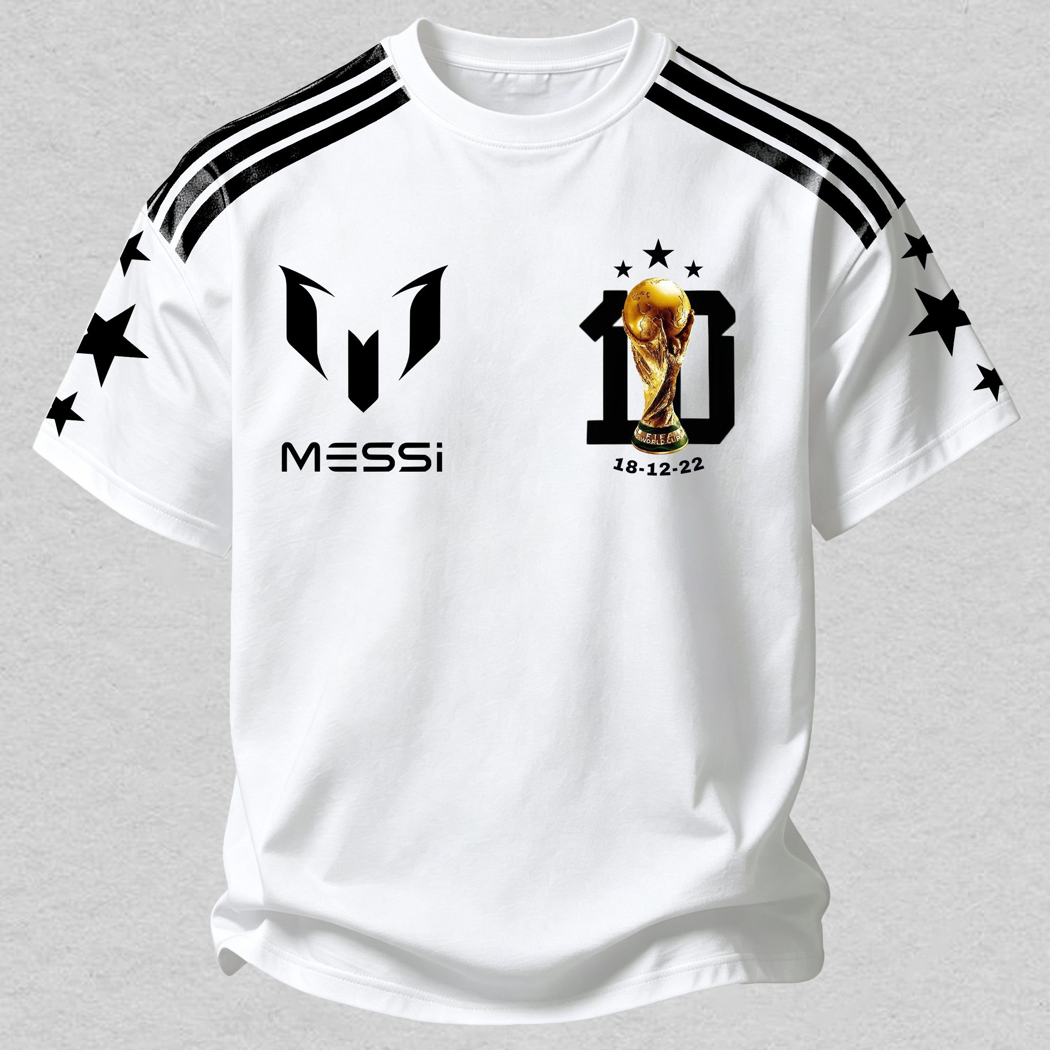 No.10 Football Legend Printed Oversized Unisex T-shirt