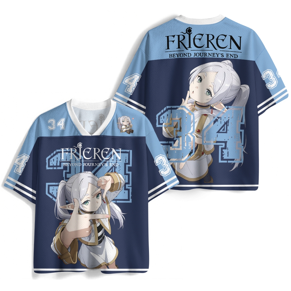 Frieren Anime Football Jersey