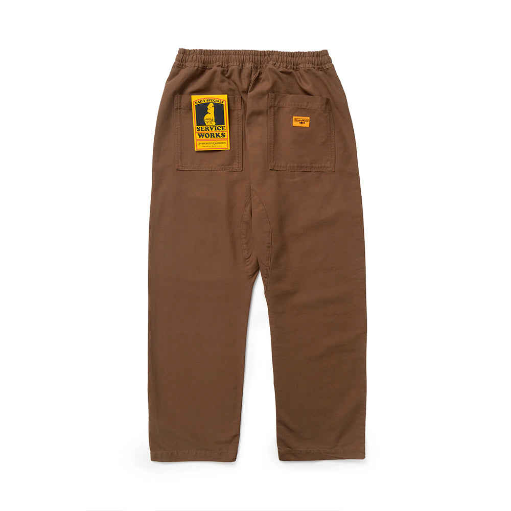 Service Works - Pantalon Chef Canvas - Bark