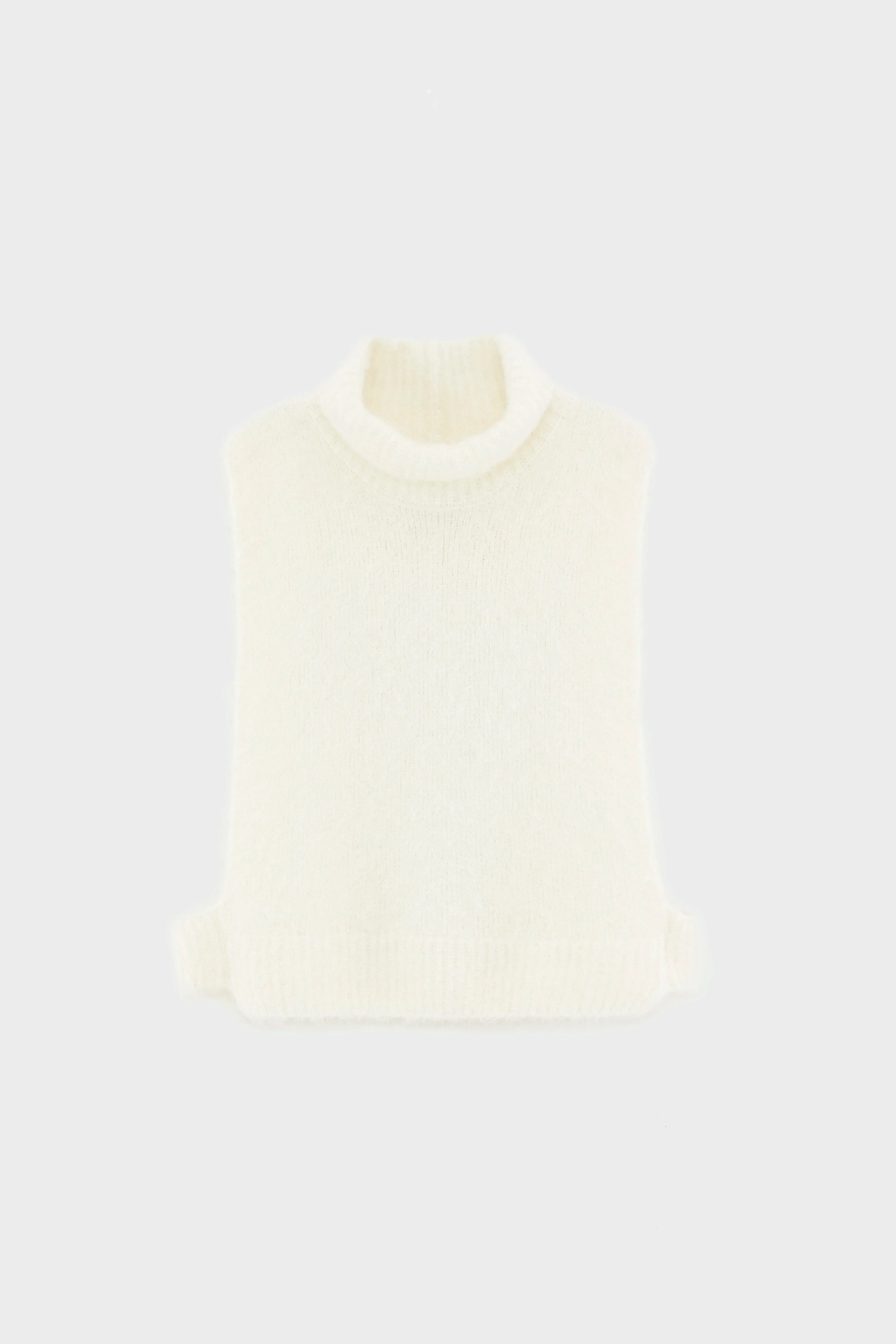 Bellerose Daren beige sleeveless sweater (252 / W / NATURAL)