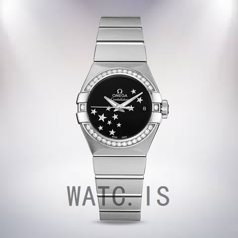 Omega Constellation Ladies 27mm 123.15.27.20.01.001 Quartz Silver-tone