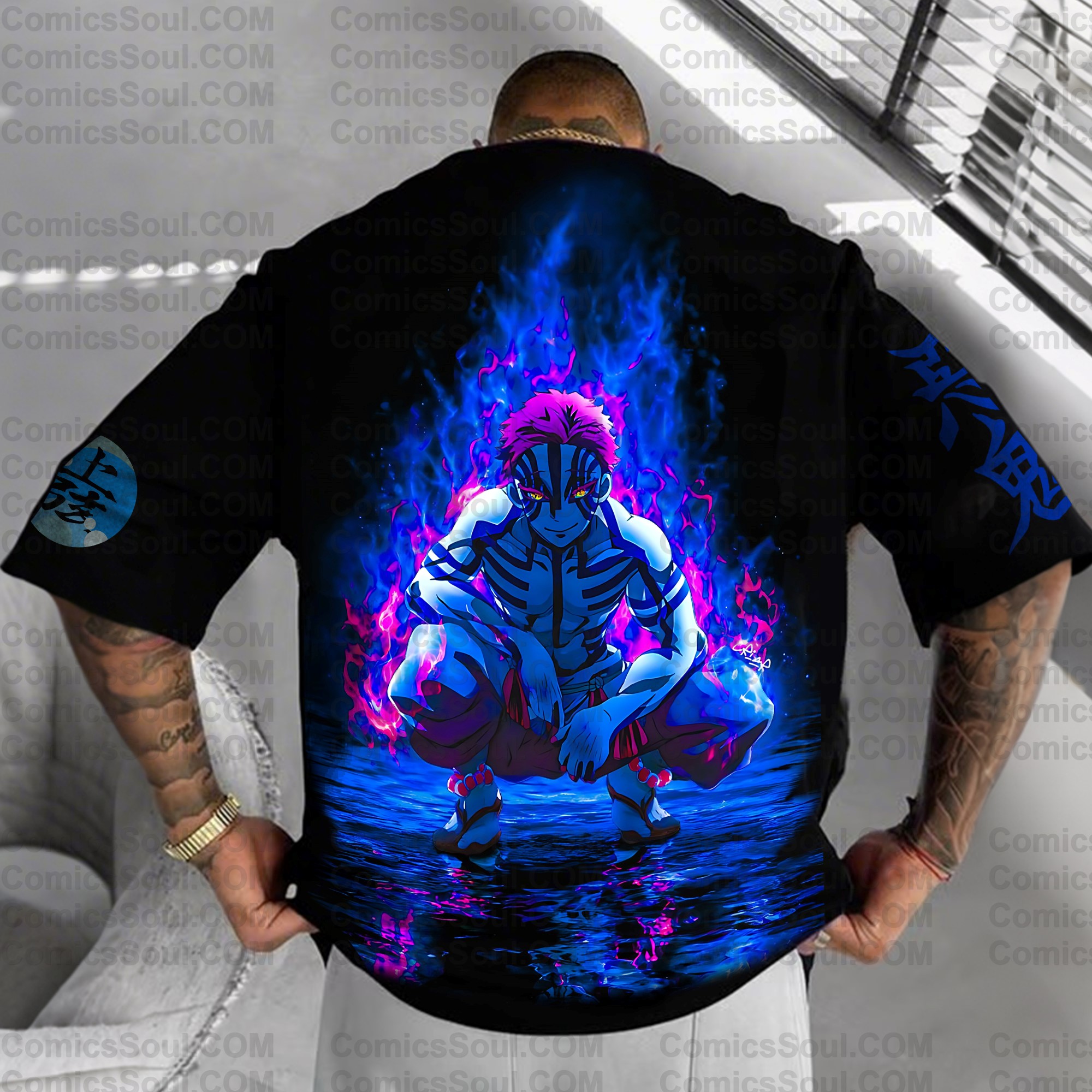 Unisex Anime Inspired Vintage T-Shirt| KNY