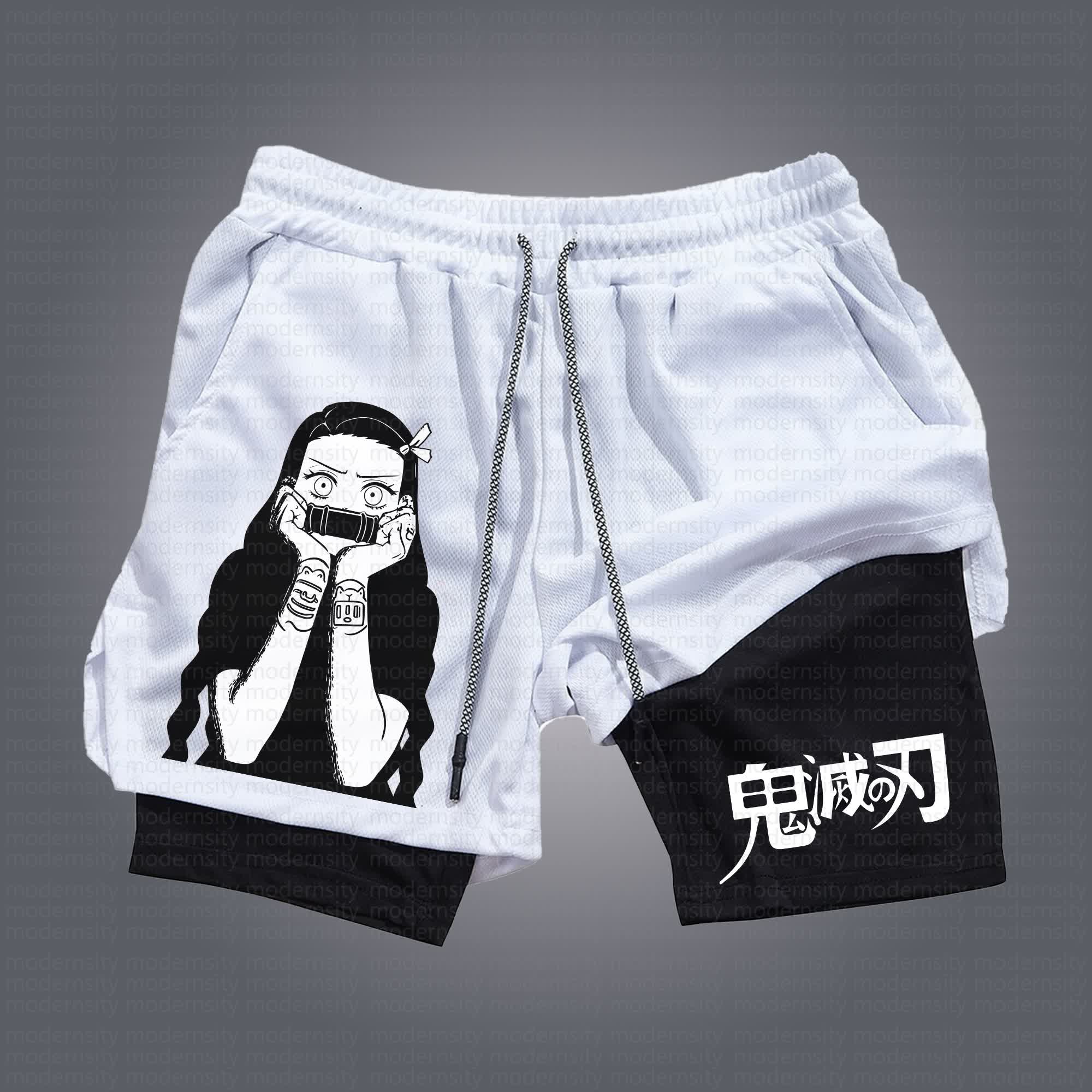 Unisex Casual Anime Streetwear Shorts 丨Comicssoul