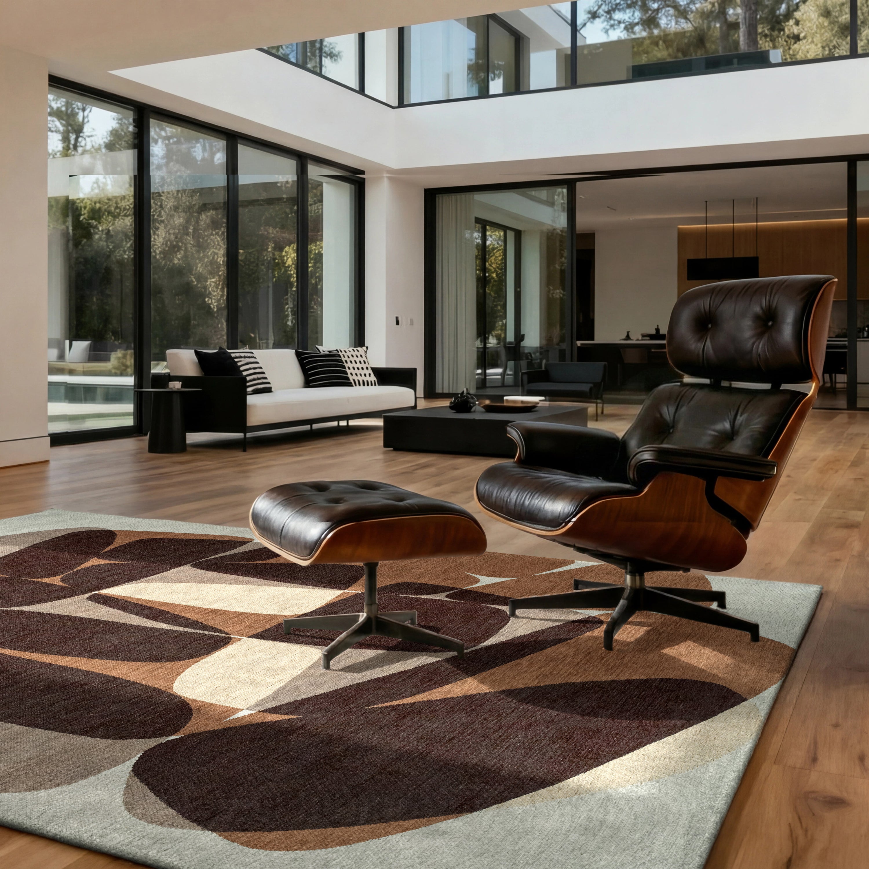 Louis de Poortere Stones Vloerkleed 140 x 200 cm - Cookie