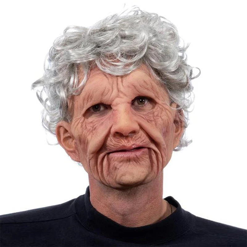 Realistic Full Face Latex Halloween Mask – Cosplay & Costume Wear - Image 15 Realistic Full Face Latex Halloween Mask – Cosplay & Costume Wear - Image 15