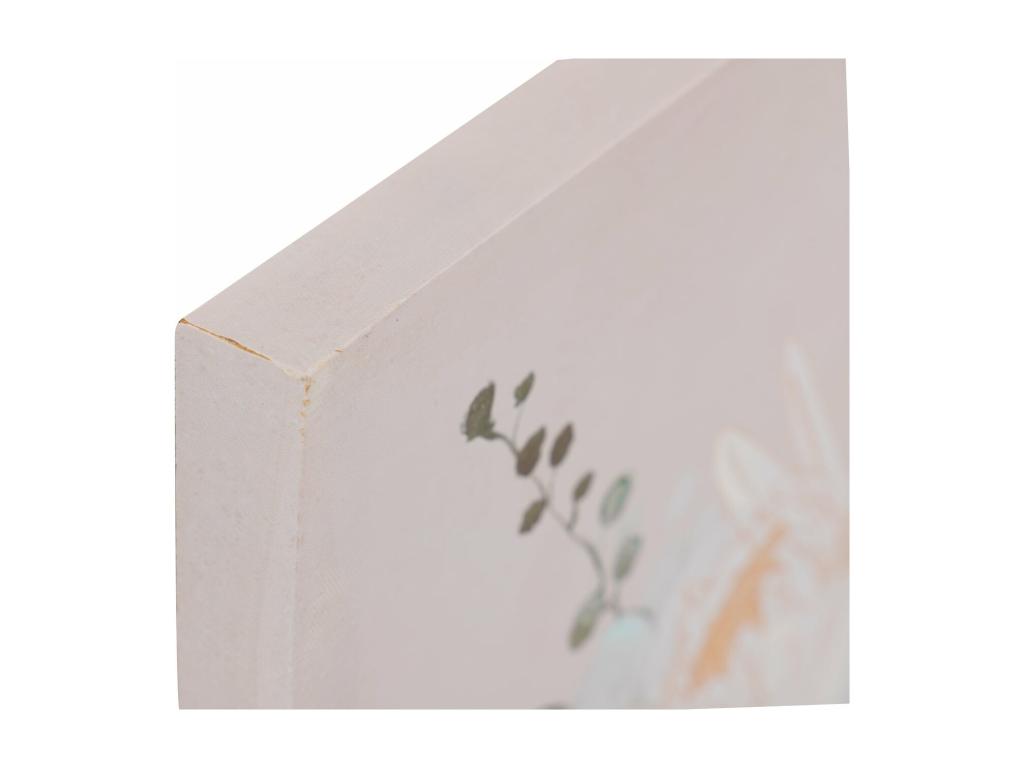 Set 2 Lienzos Flores 60x3x60 Cm