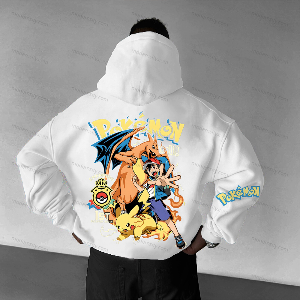 Unisex “Comicssoul” Anime Graphic Streetwear Vintage Hoodie