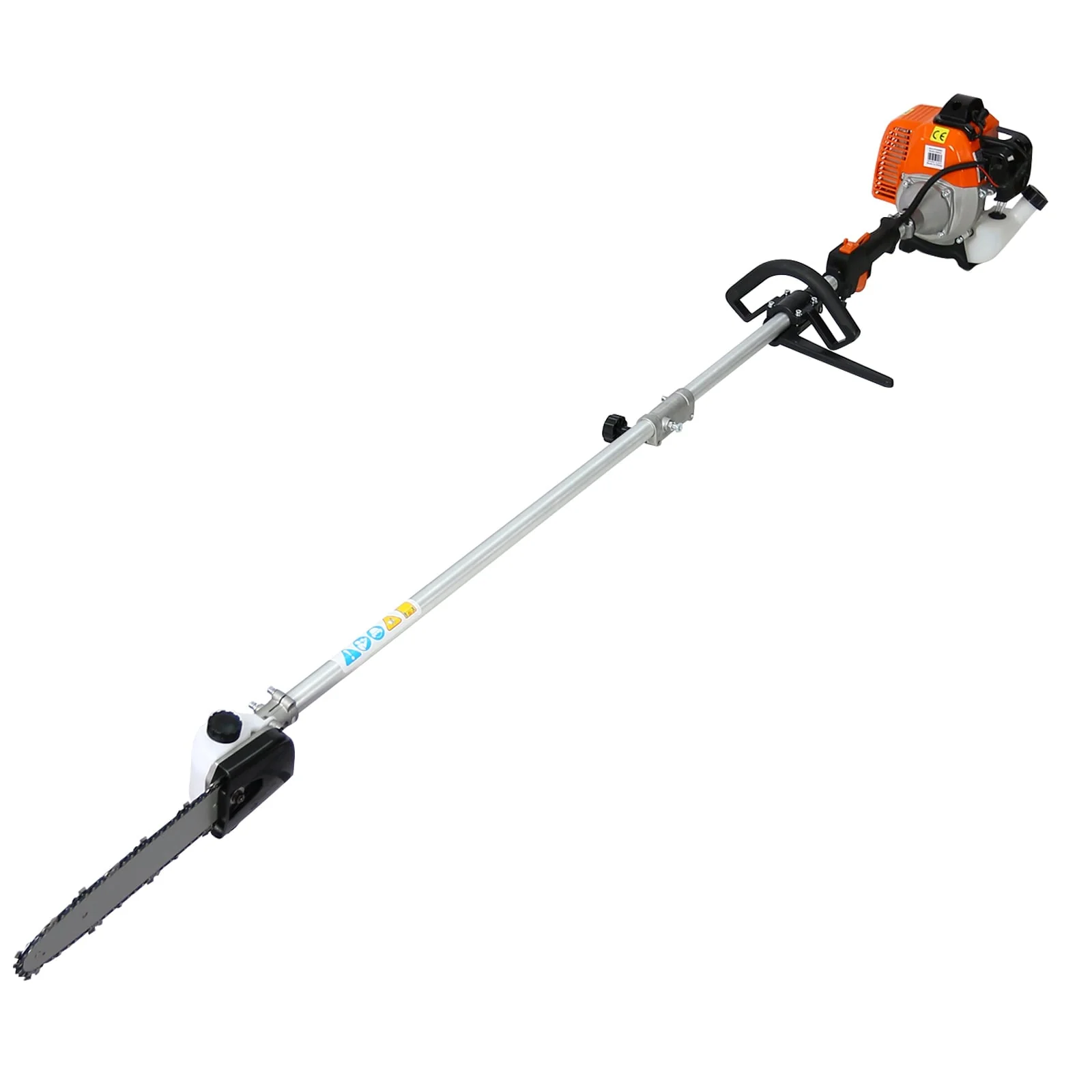 Walkfairy Hedge Trimmer, 12 in 1 Multi-Functional Trimming Tool, 52CC 2-Cycle Garden Tool System with Gas Pole Saw, Hedge Trimmer, Grass Trimmer, and Brush Cutter for Lawn Care (52CC) - Image 8