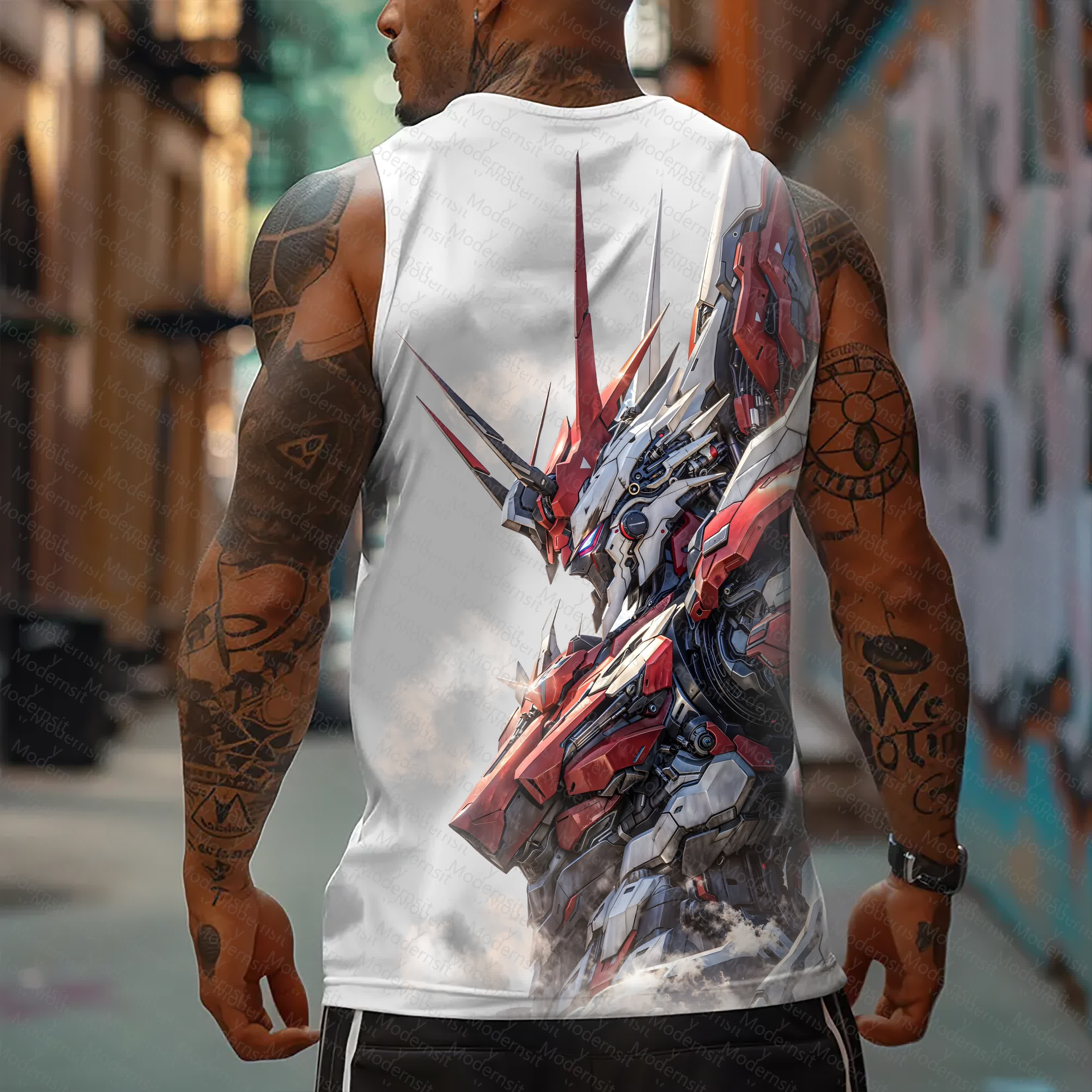 Unisex  “Comicssoul” Casual Anime  Tank Top TeeThreads Sustain the Scene with Custom Apparel