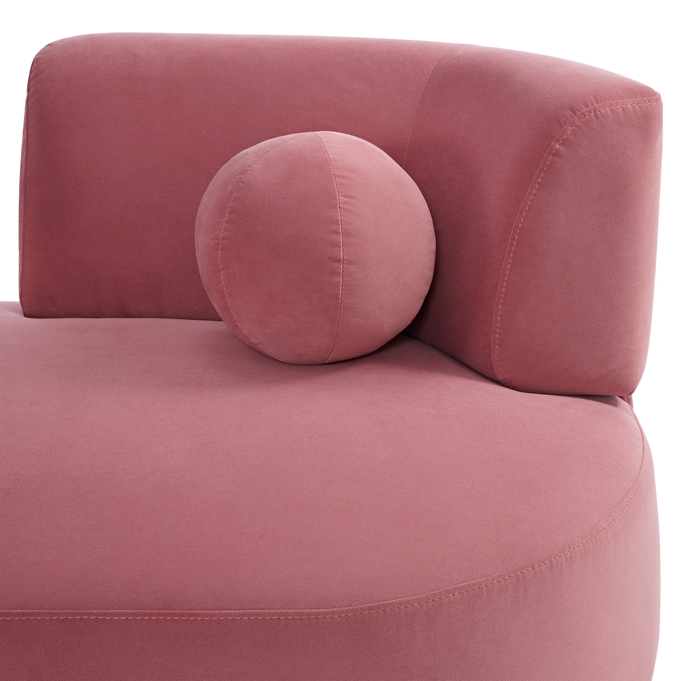 Better Homes & Gardens Juliet Modern Boucle Chaise & Storage Ottoman, Pearl - Image 35