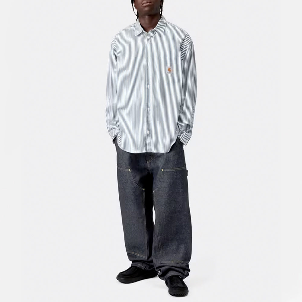 Carhartt WIP - Pantalon OG Double Knee - Bleu Rigide