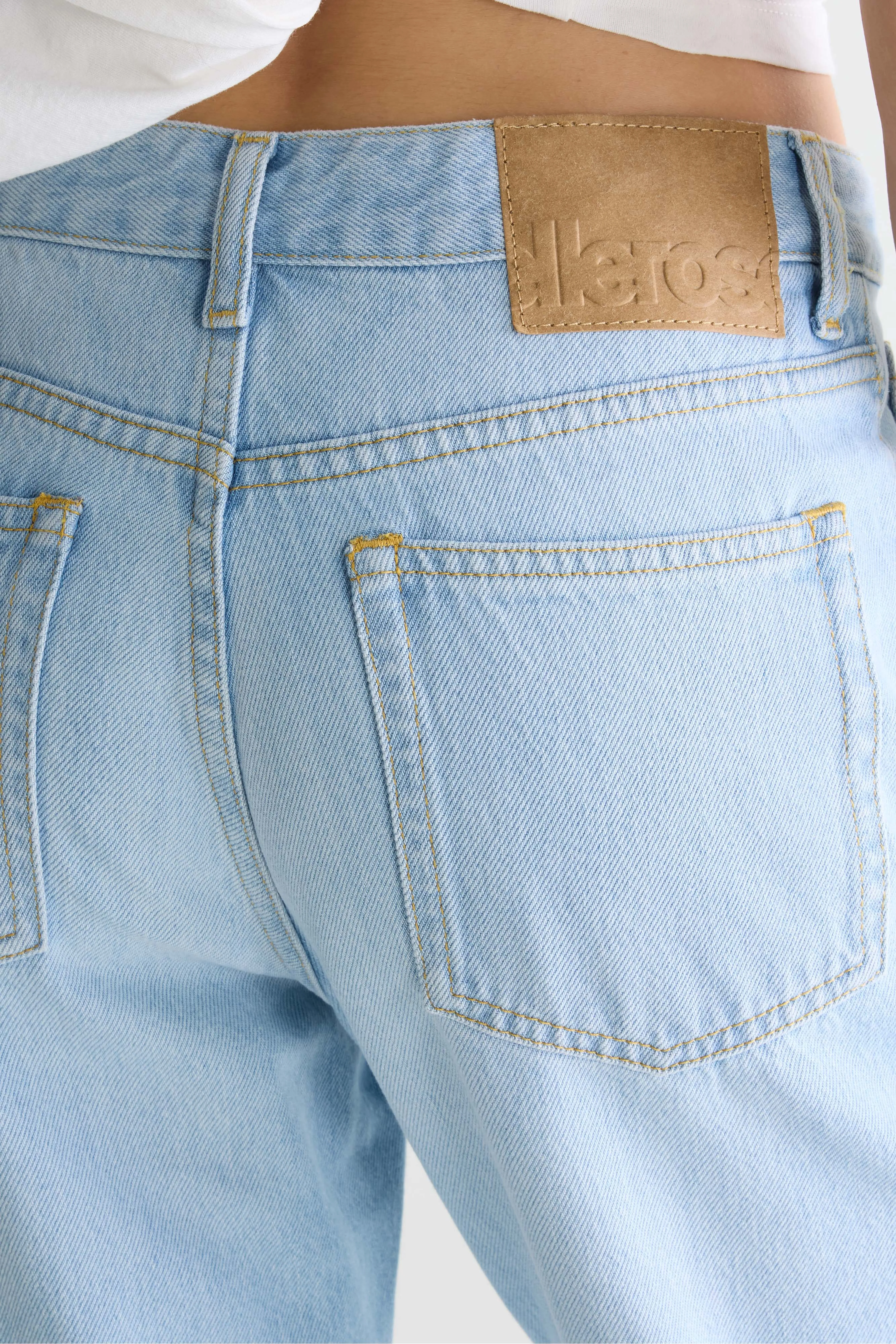 Bellerose Denim N. 61 - Wide vintage blue jeans (252 / W / VINTAGE LT BLUE)