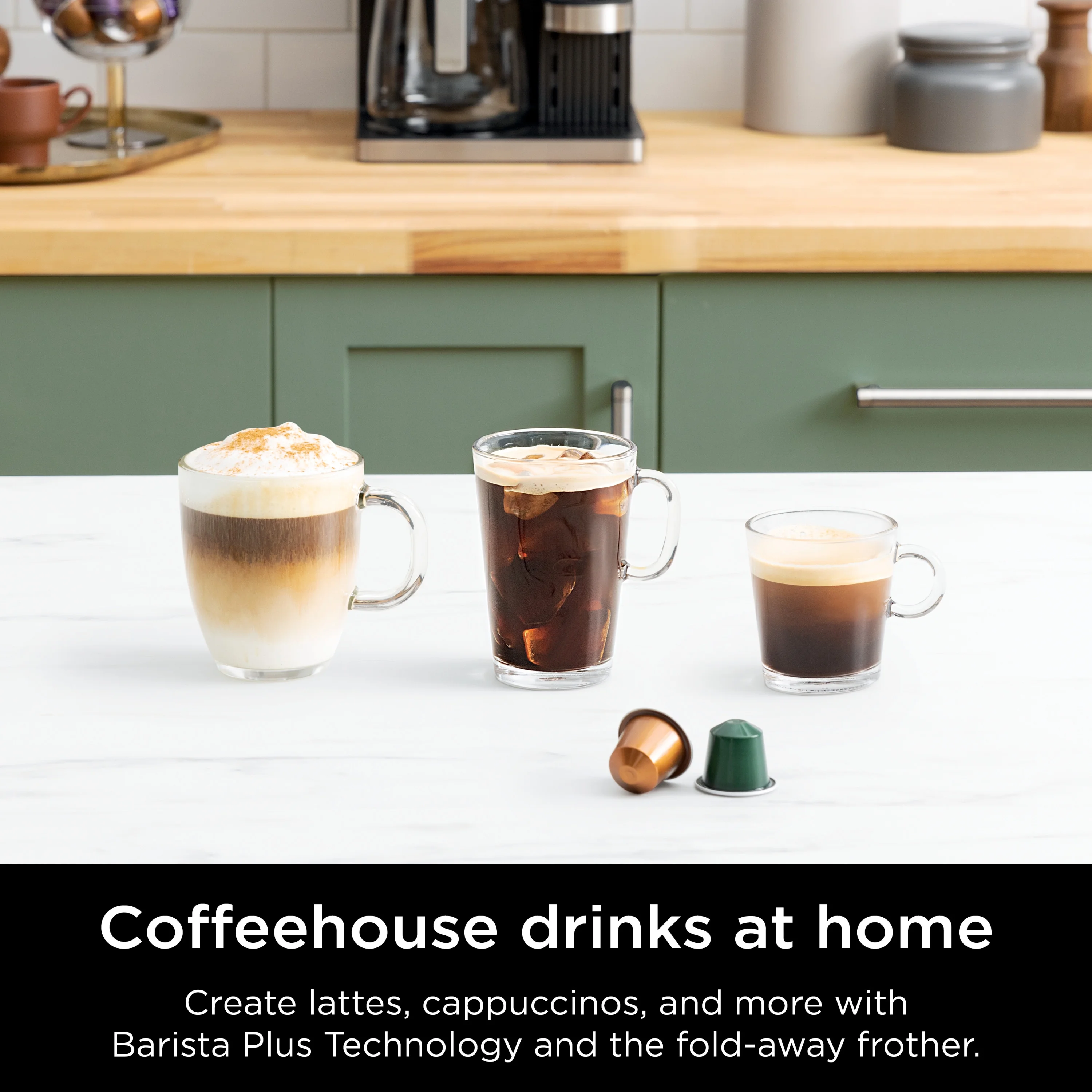 Ninja CFN601 Espresso & Coffee Barista System, Single-Serve Coffee & Nespresso Capsule Compatible - Image 2