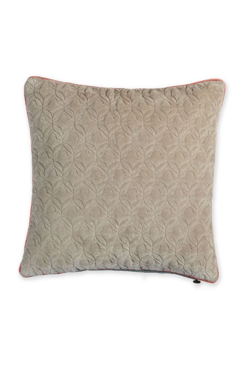 Cushion Velvet Quilty Dreams Khaki