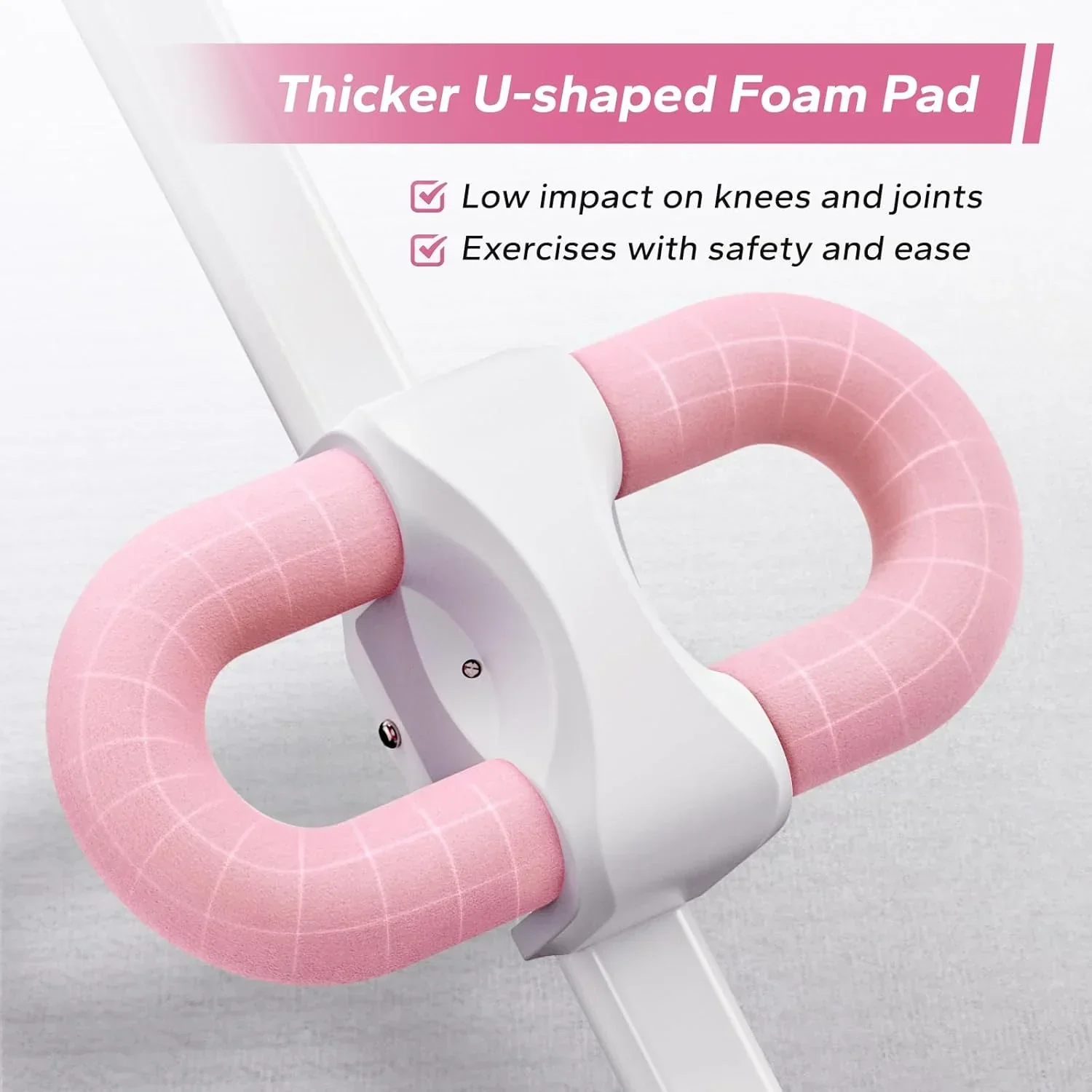 MERACH Adjustable Foldable Ab Trainer With Knee Protection, Pink - MR-2314 - Image 6 MERACH Adjustable Foldable Ab Trainer With Knee Protection, Pink - MR-2314 - Image 6