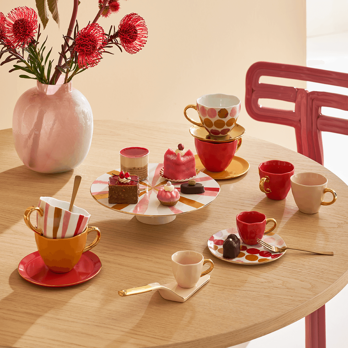 Urban Nature Culture Good Morning Koffiekop - Oudroze - 4 st.