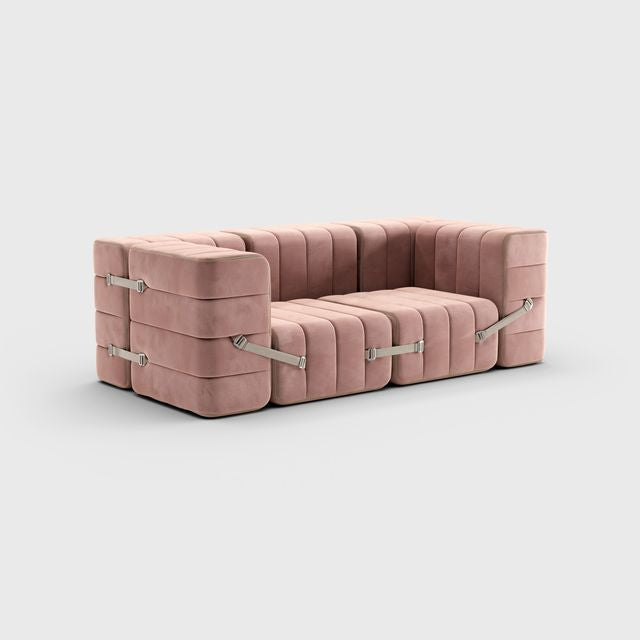 Curt-Set 7 - e.g. Flexibele 2-zitter - Barcelona - Roos