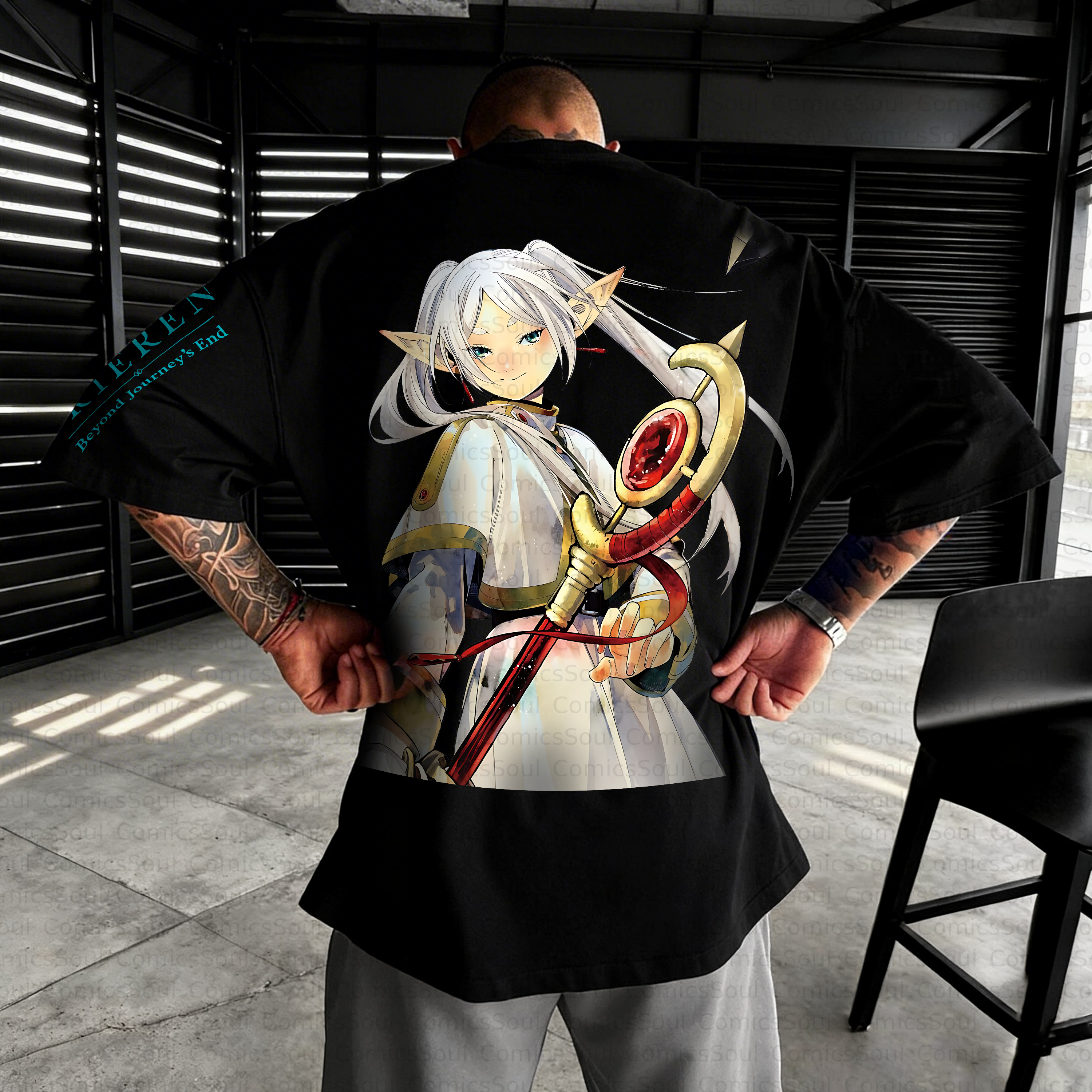 Unisex Anime Inspired Vintage T-Shirt