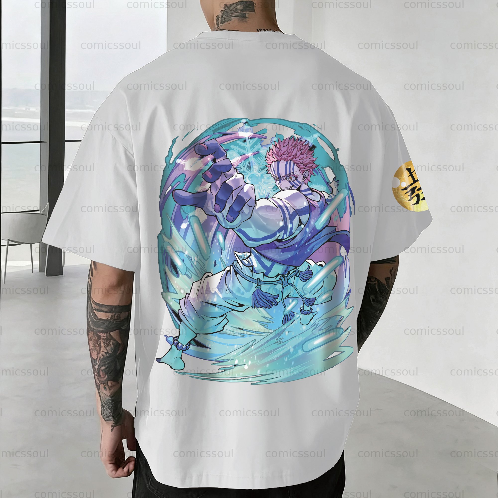 Unisex Anime Inspired Vintage T-Shirt