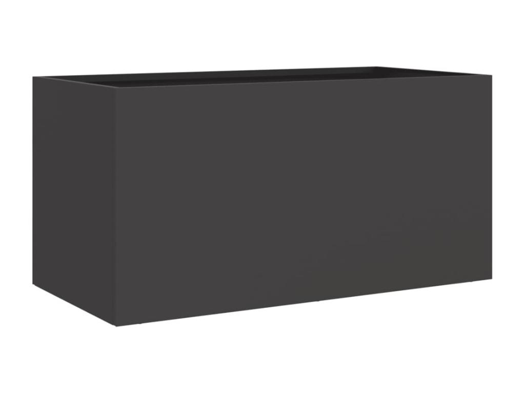 Decoratodo acero negro 62x30x29 cm