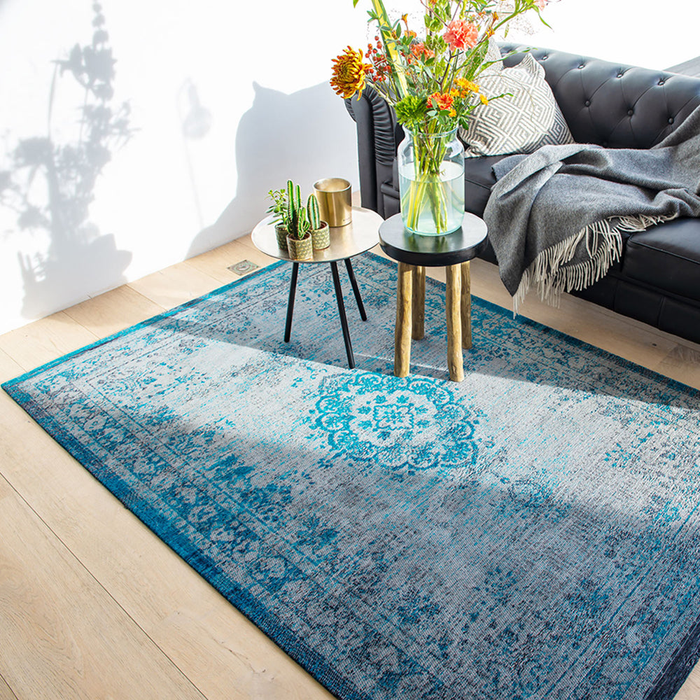 Louis de Poortere Medallion Fading World Vloerkleed 140 x 200 cm - Gre