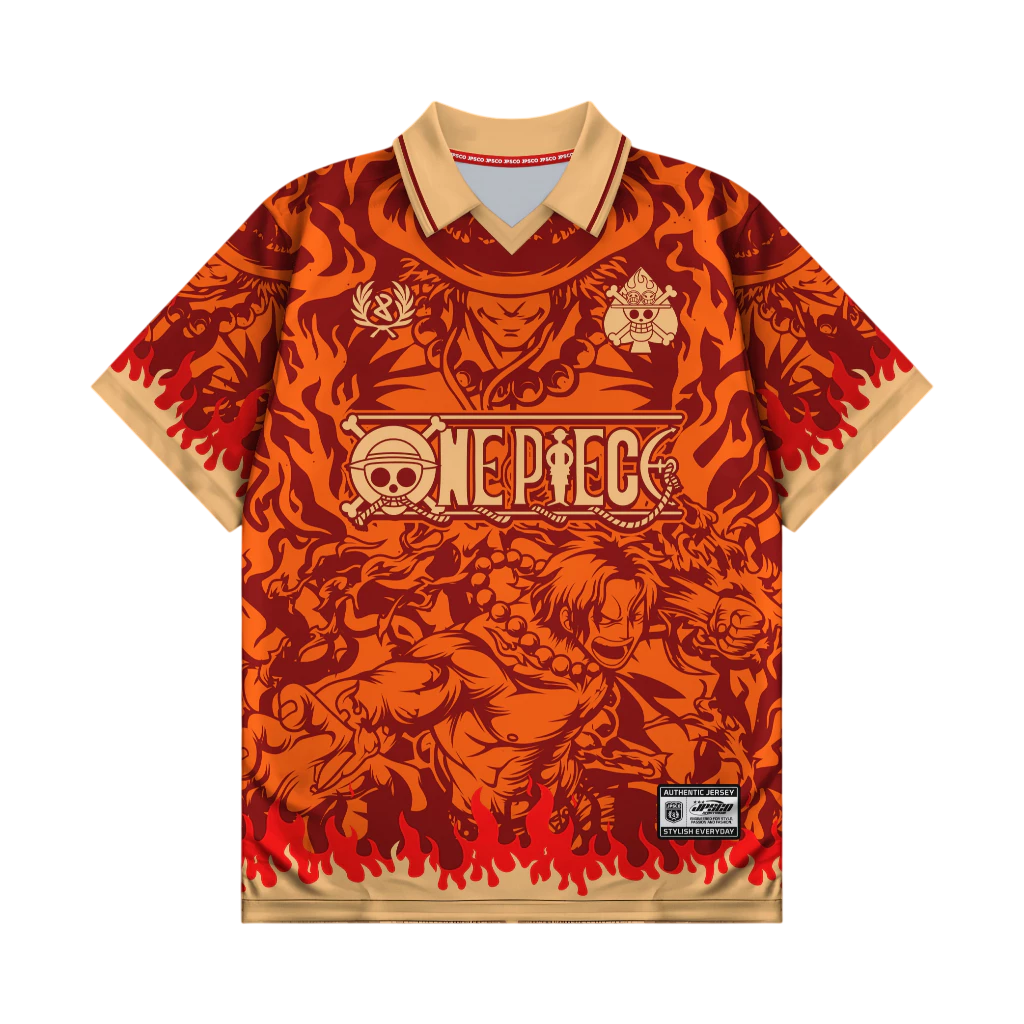 One Piece Anime Football Jersey
