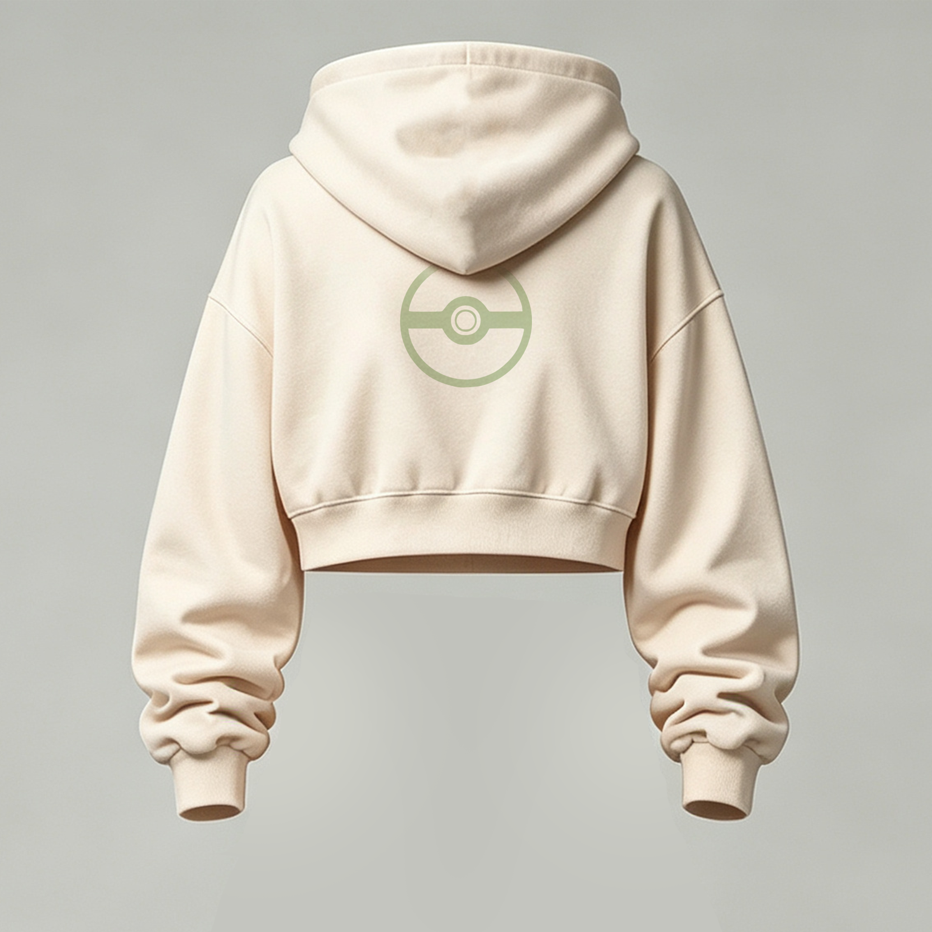 Pokémon Cropped Long Sleeve Hoodie & High Waist Jogger Pants Two Piece TeeThreads Sustain the Scene with Custom Apparel