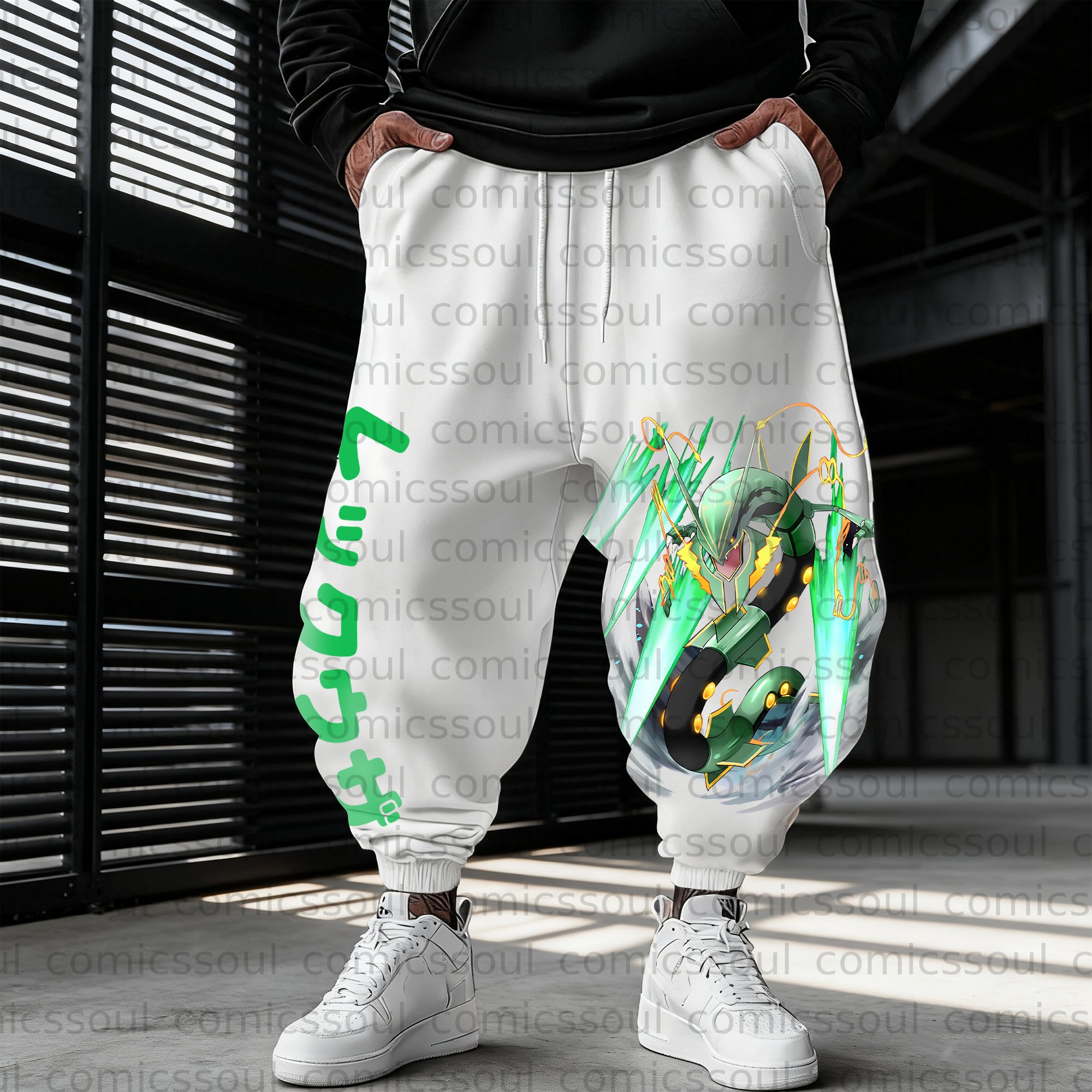 Unisex Anime Inspired Vintage Plush Pants