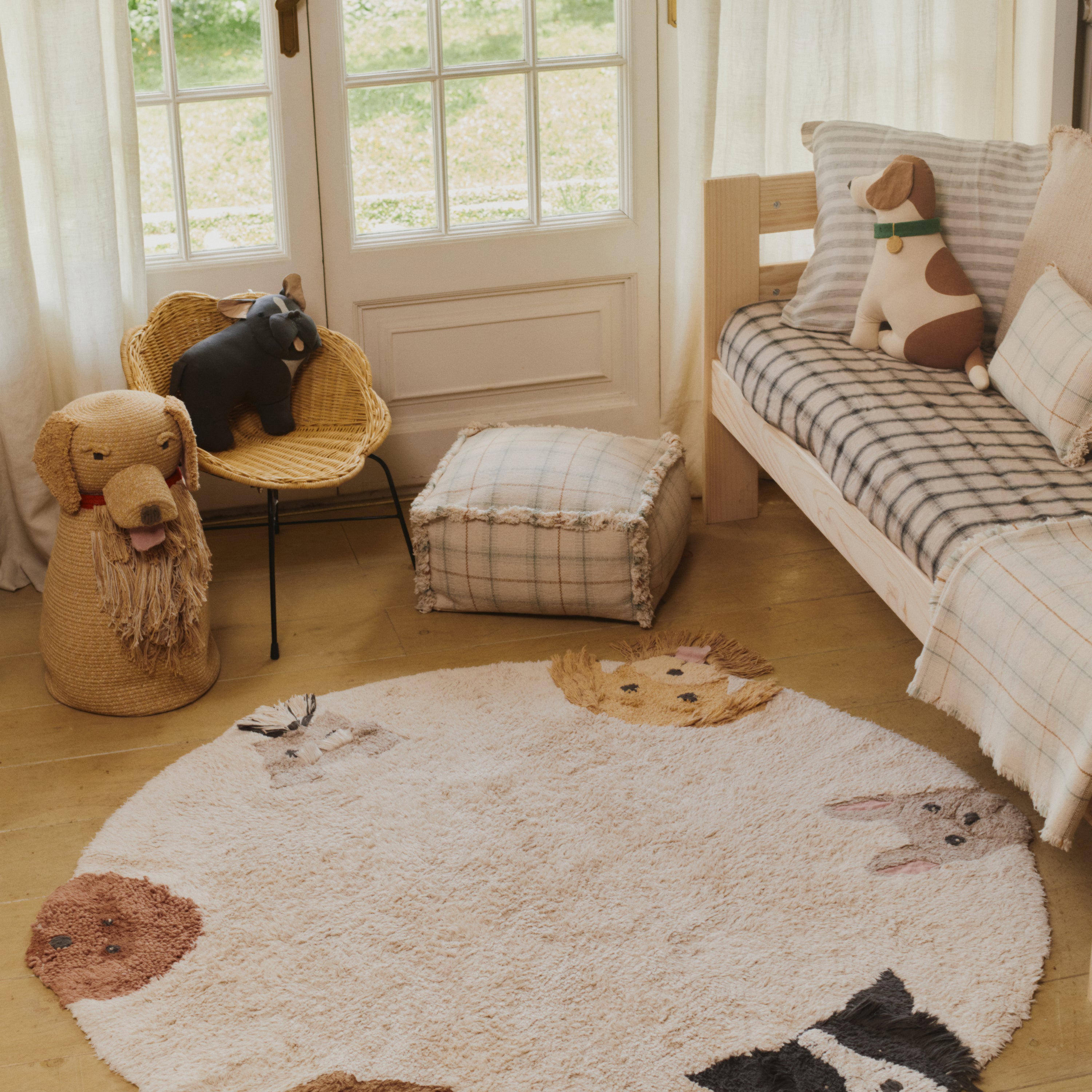 Lorena Canals Honden Vloerkleed Ø 140 cm