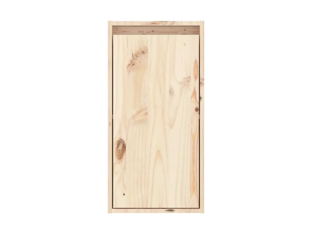 Armario de pared de Habitarluz maciza de Habitarluz 30x30x60 cm Marrón 90747HZKW
