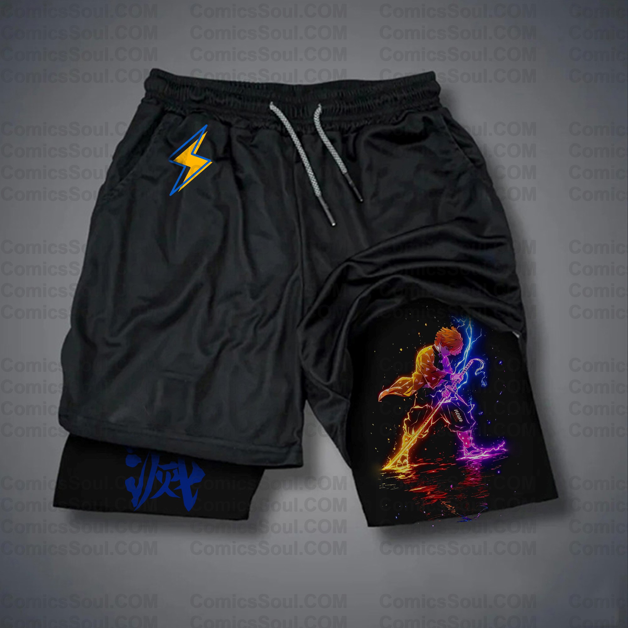 Unisex “ Comicssoul” Casual Streetwear Shorts
