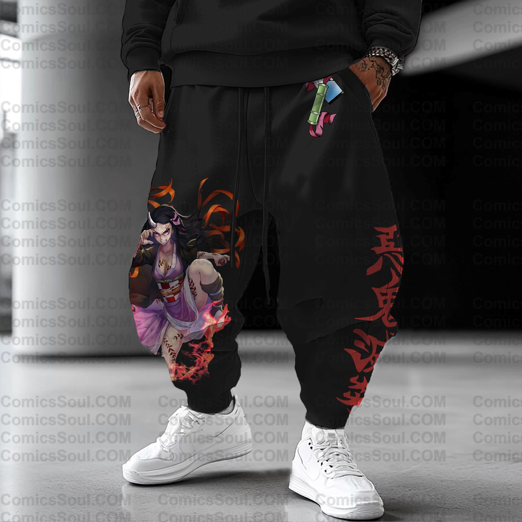Unisex Anime Inspired Vintage Pants| KNY