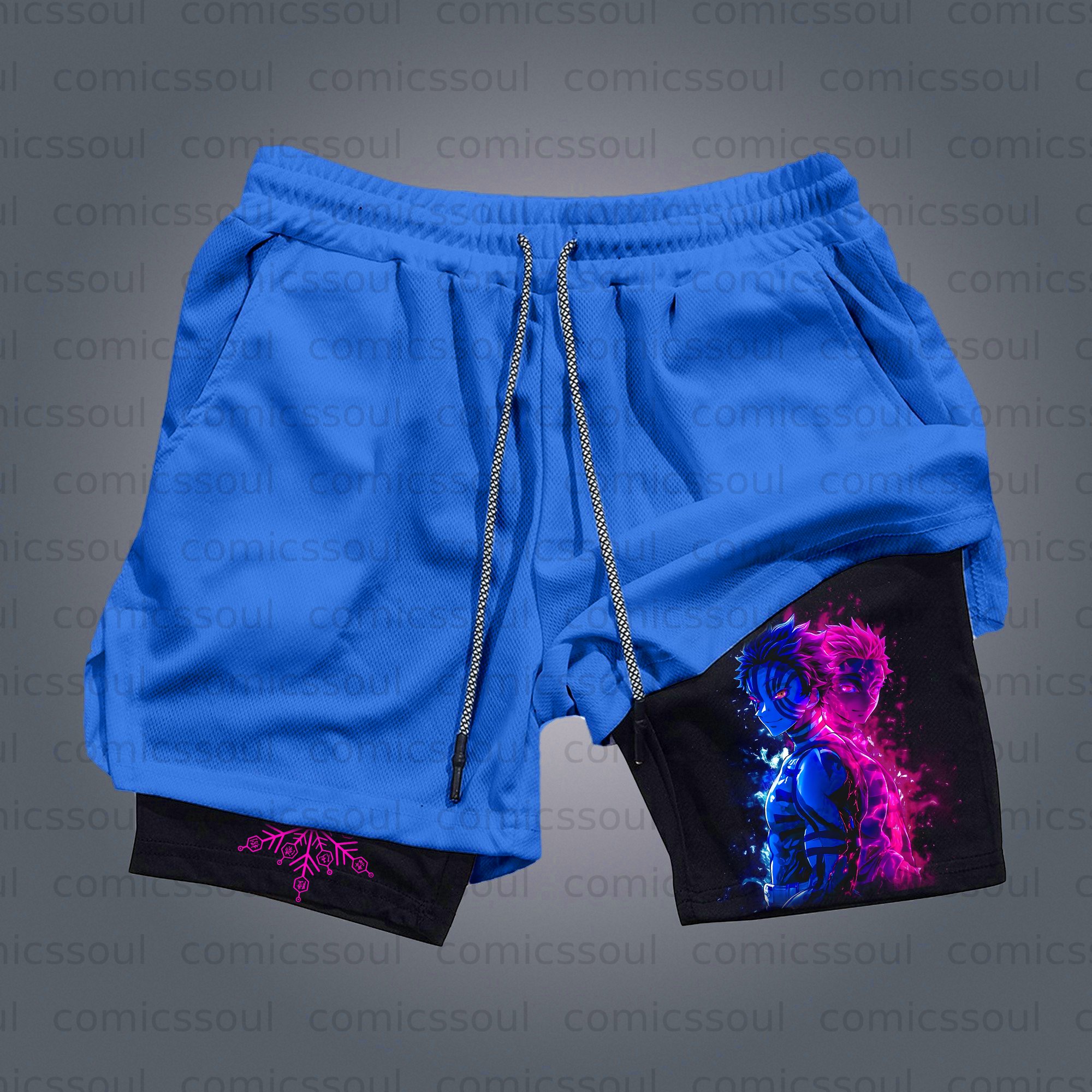 Unisex Casual Anime Streetwear Shorts