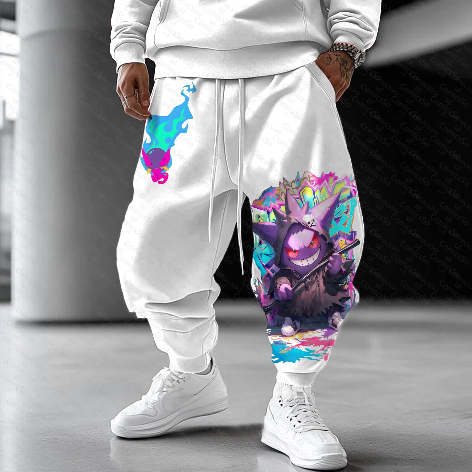 Unisex  “Comicssoul” Casual Anime Streetwear Pant