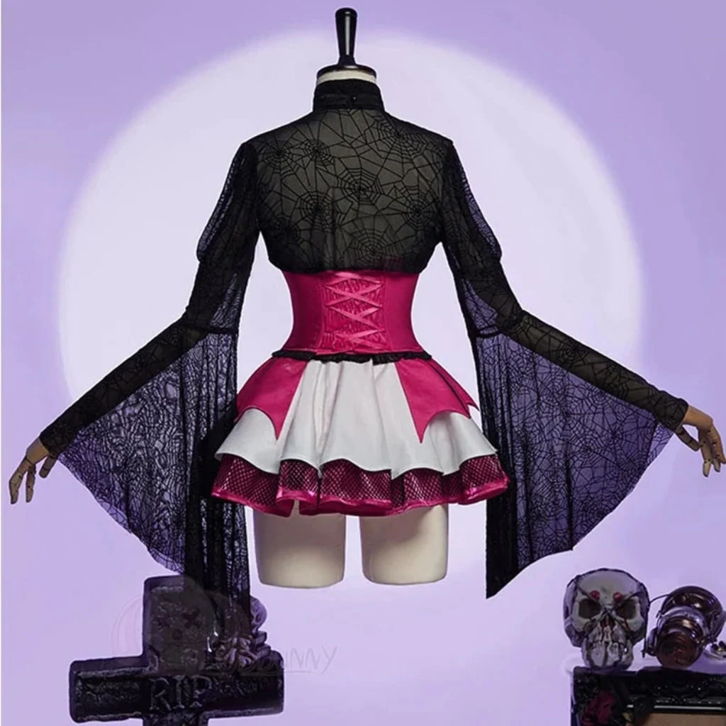 Halloween Costumes Long Sleeve Dress Vampire Outfit