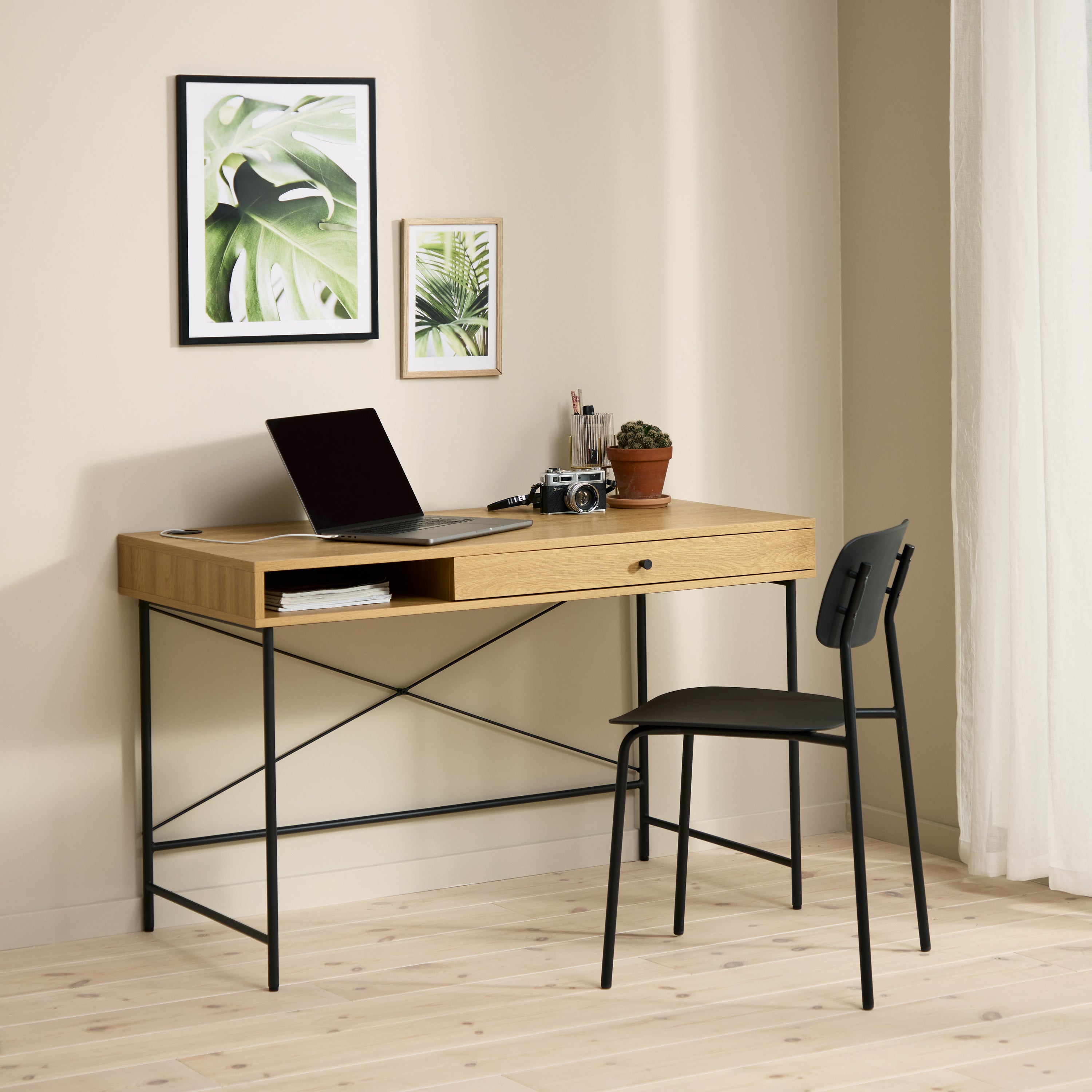 Blokker Taryn Bureau - Naturel Eiken