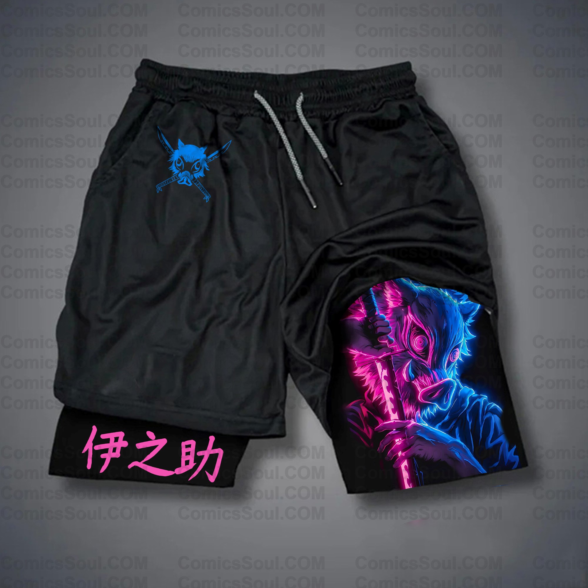 Unisex “ Comicssoul” Casual Streetwear Shorts