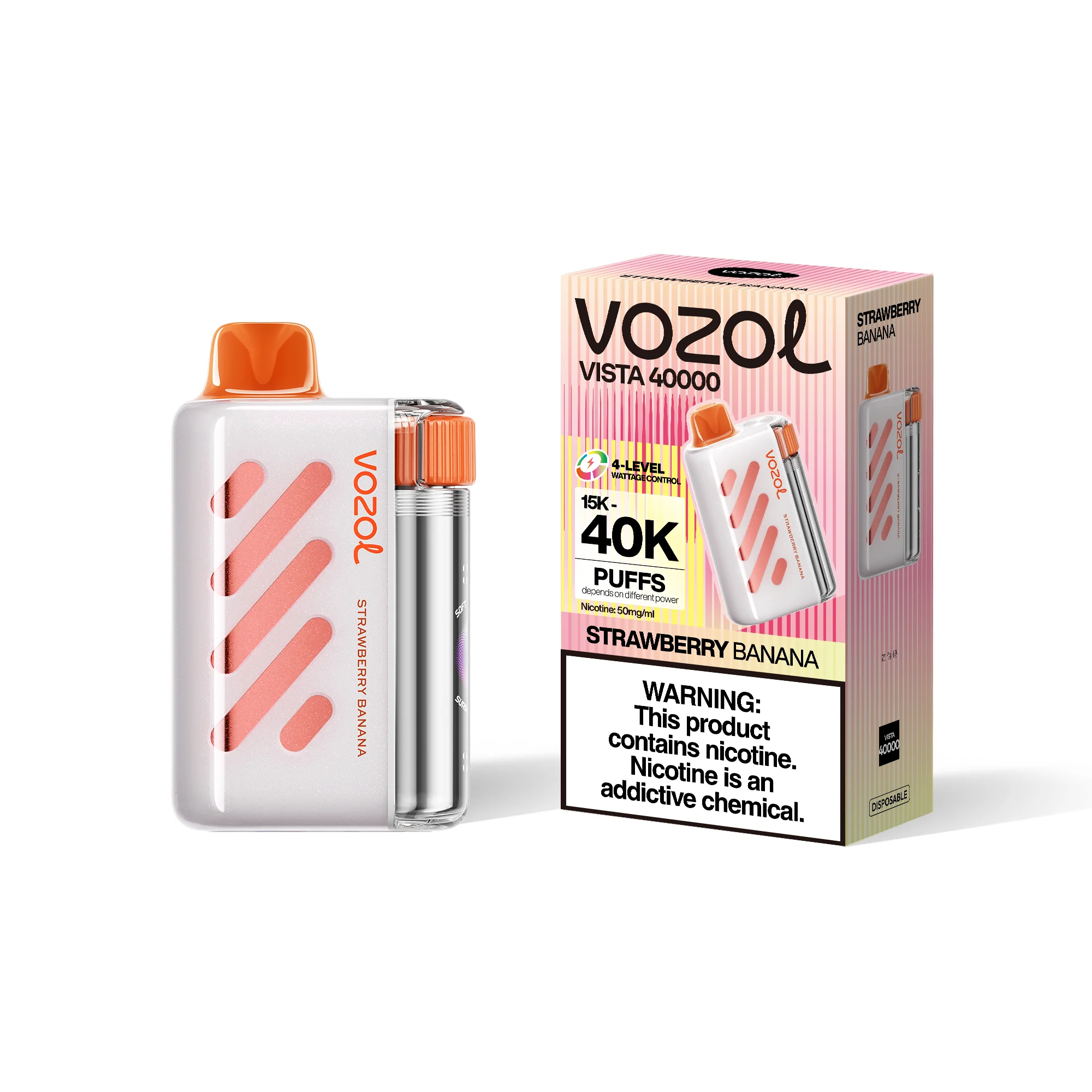 VOZOL VISTA 40K cigarette électronique jetable (toutes les saveurs)