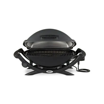 Weber Q 2400 Electric Grill – High-Performance Portable Grill for Outdoors, RVs, and Small Spaces