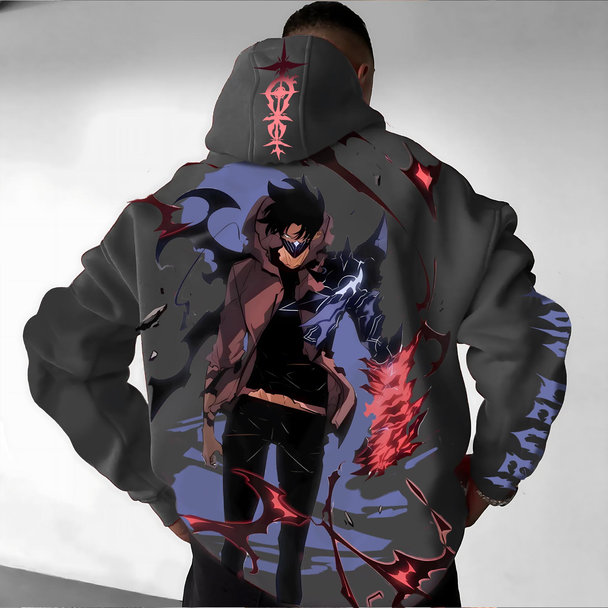 Unisex “Comicssoul” Anime Graphic Streetwear Vintage Hoodie