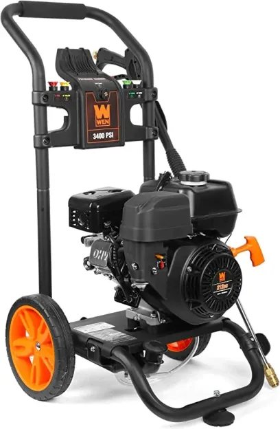 Gas Pressure Washer, 3400 PSI, 2.7 GPM, 212cc Engine