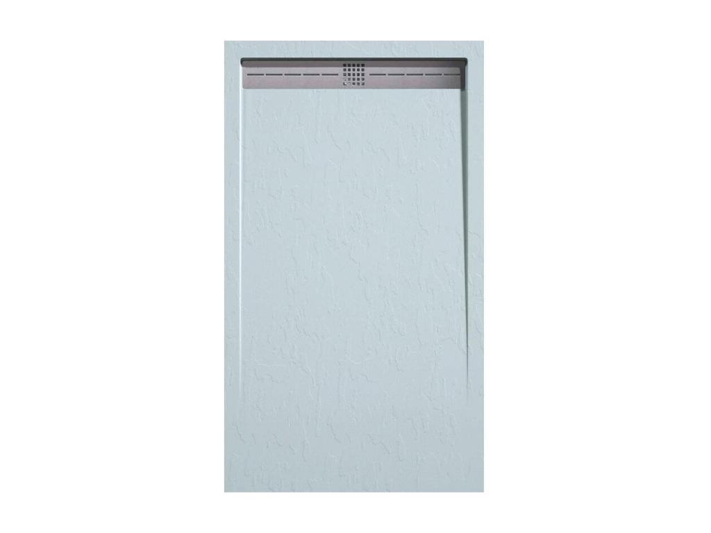 Plato de ducha pizarra ARCO CENIZA 70x210 cm rejilla color