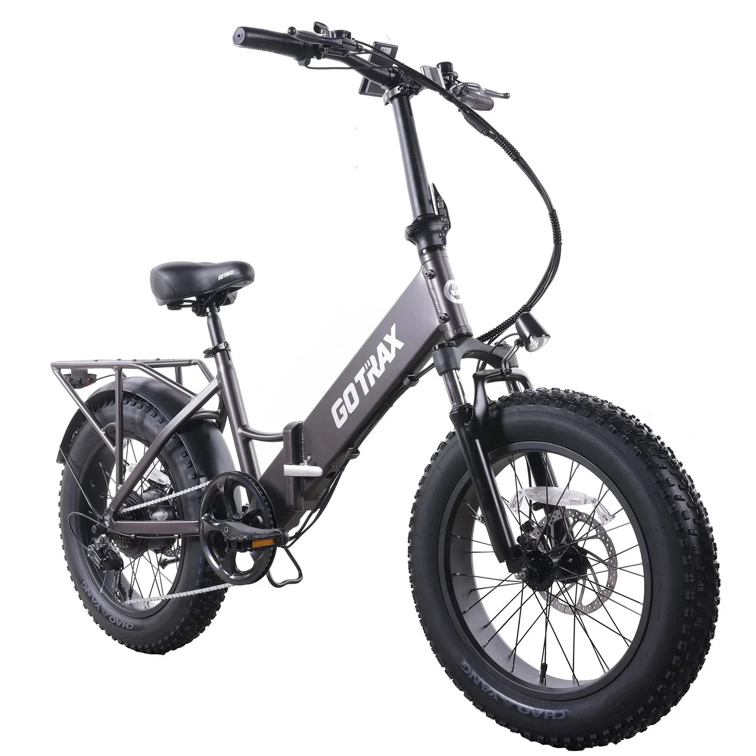 GOTRAX F3 500W Folding Fat Tire Electric Bike, 20in x 4in Tires, 20 MPH, 60 Mile Range - F3 - Image 6 GOTRAX F3 500W Folding Fat Tire Electric Bike, 20in x 4in Tires, 20 MPH, 60 Mile Range - F3 - Image 6