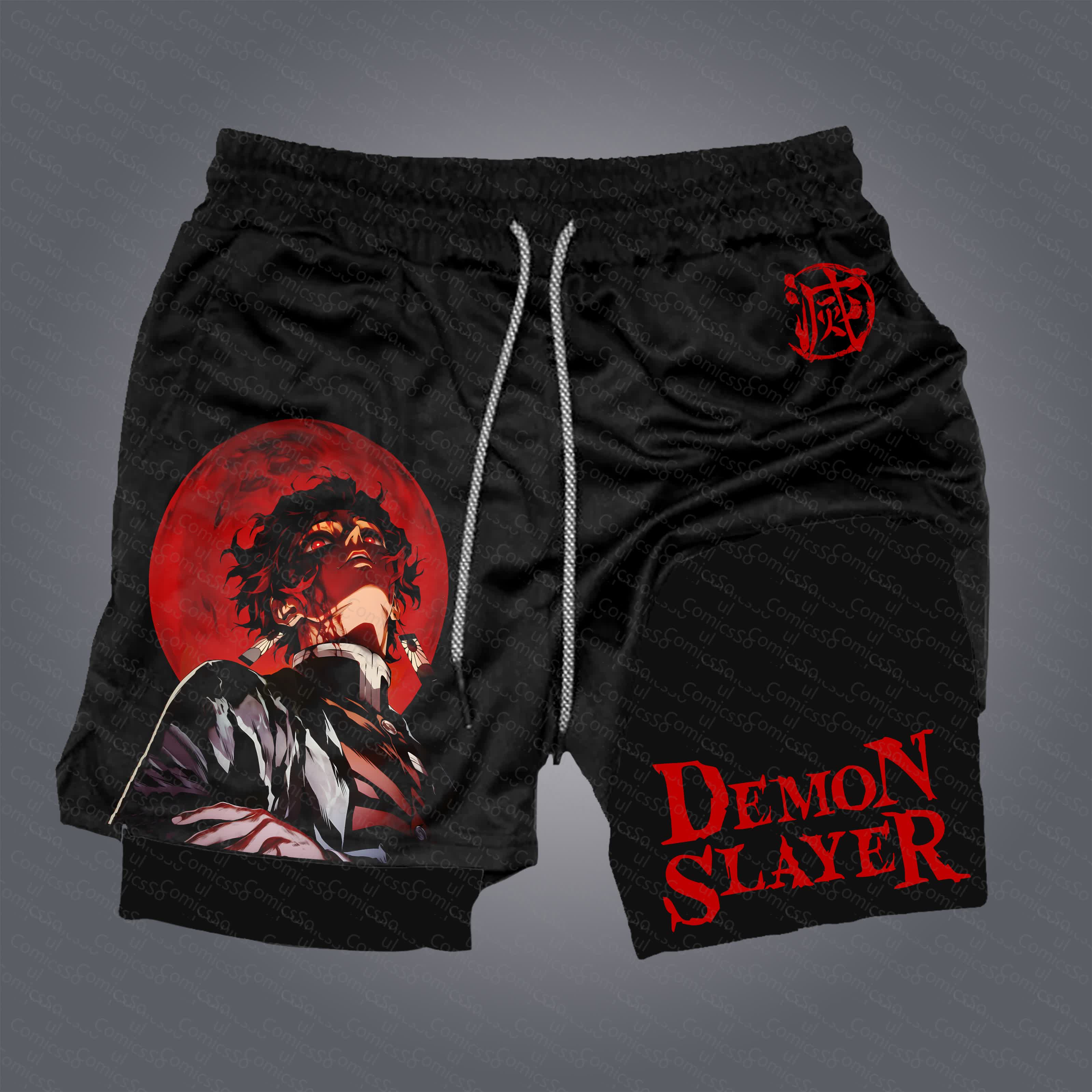 Unisex  “Comicssoul” Casual Anime Streetwear Shorts