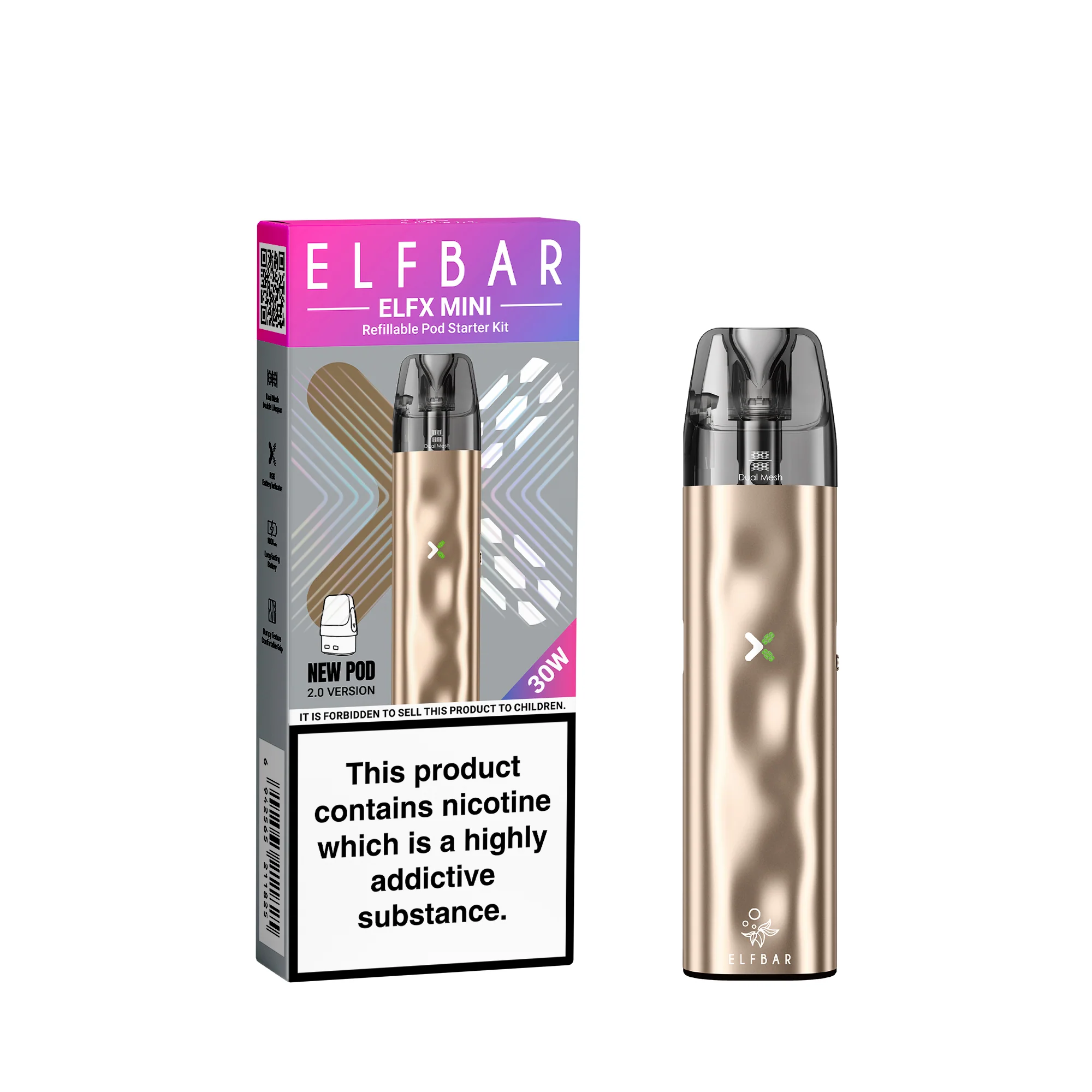 ELFBAR ELFX Mini kit pod rechargeable