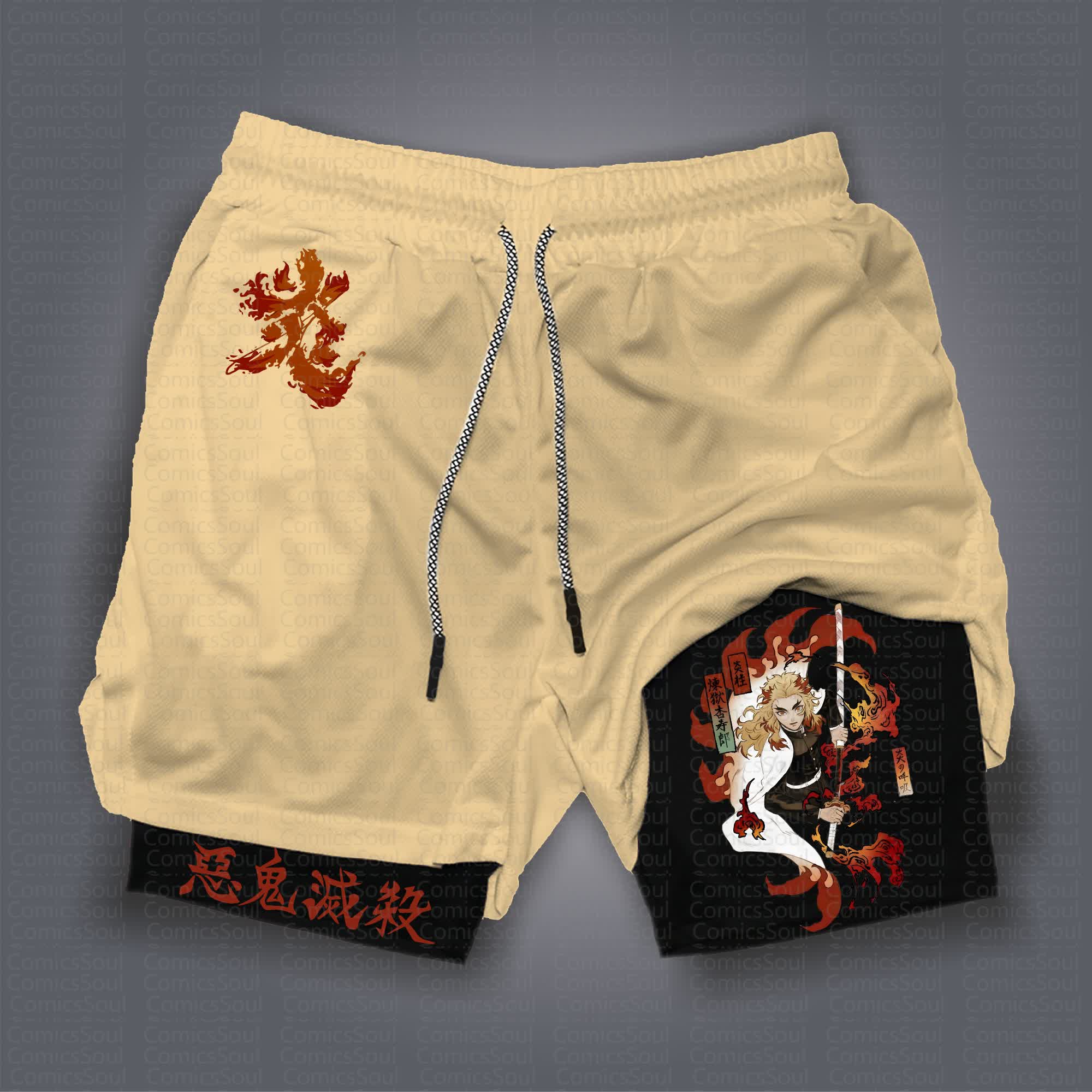 Unisex Casual Anime Streetwear Shorts 丨Comicssoul
