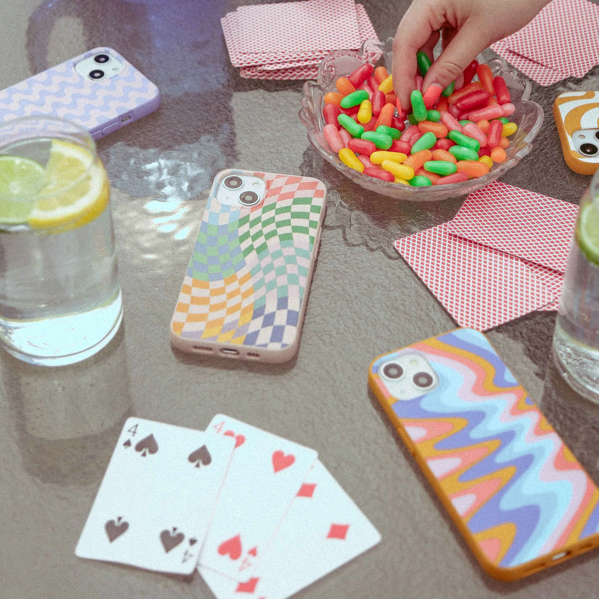 Seashell Patchwork iPhone 17 Case