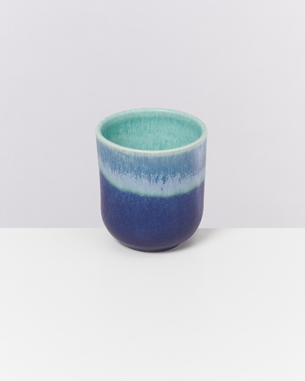 Copa Alto Becher klein türkis dunkelblau 6er-Set