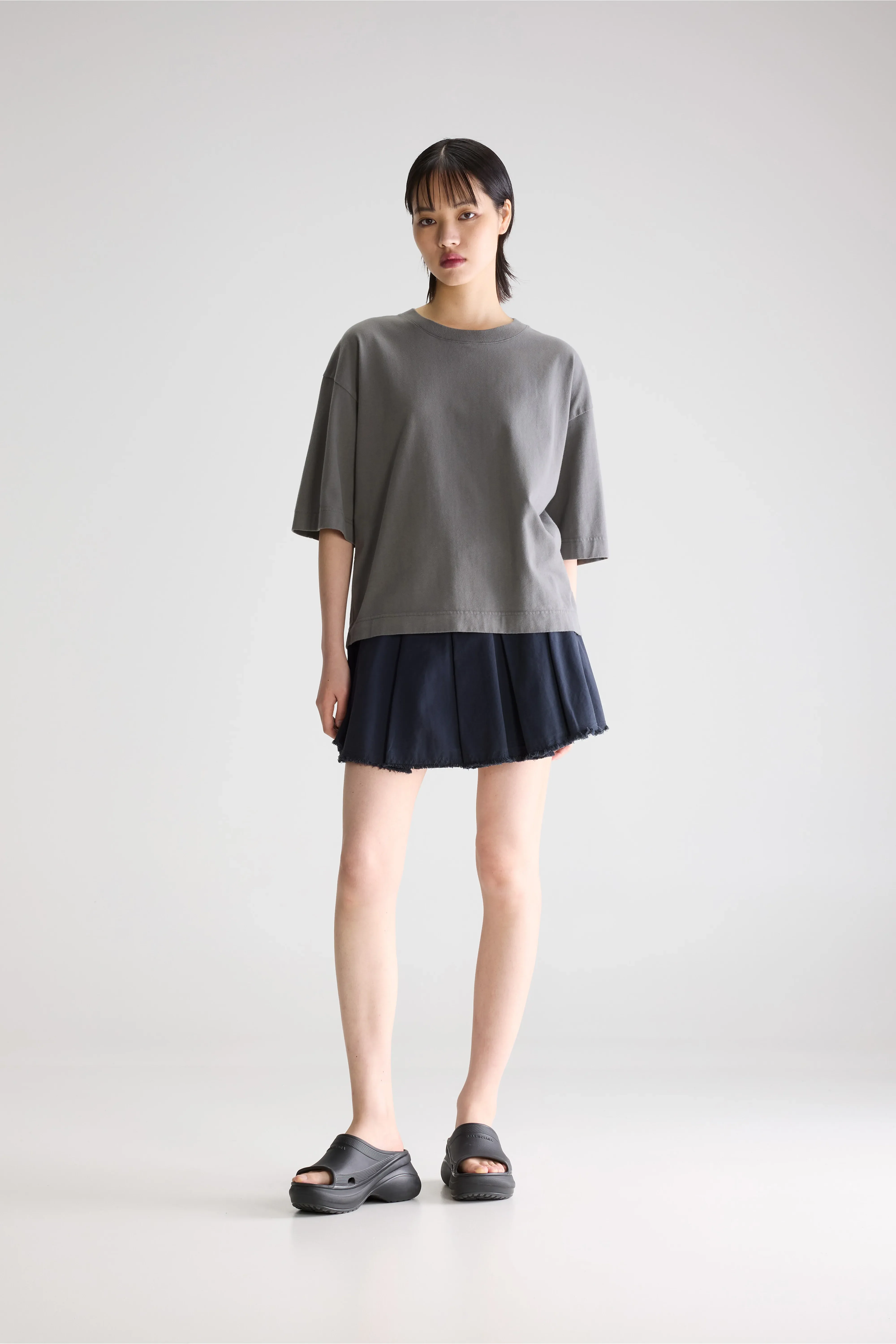 Bellerose Fiore short sleeve t-shirt (261 / W / ORAGE)