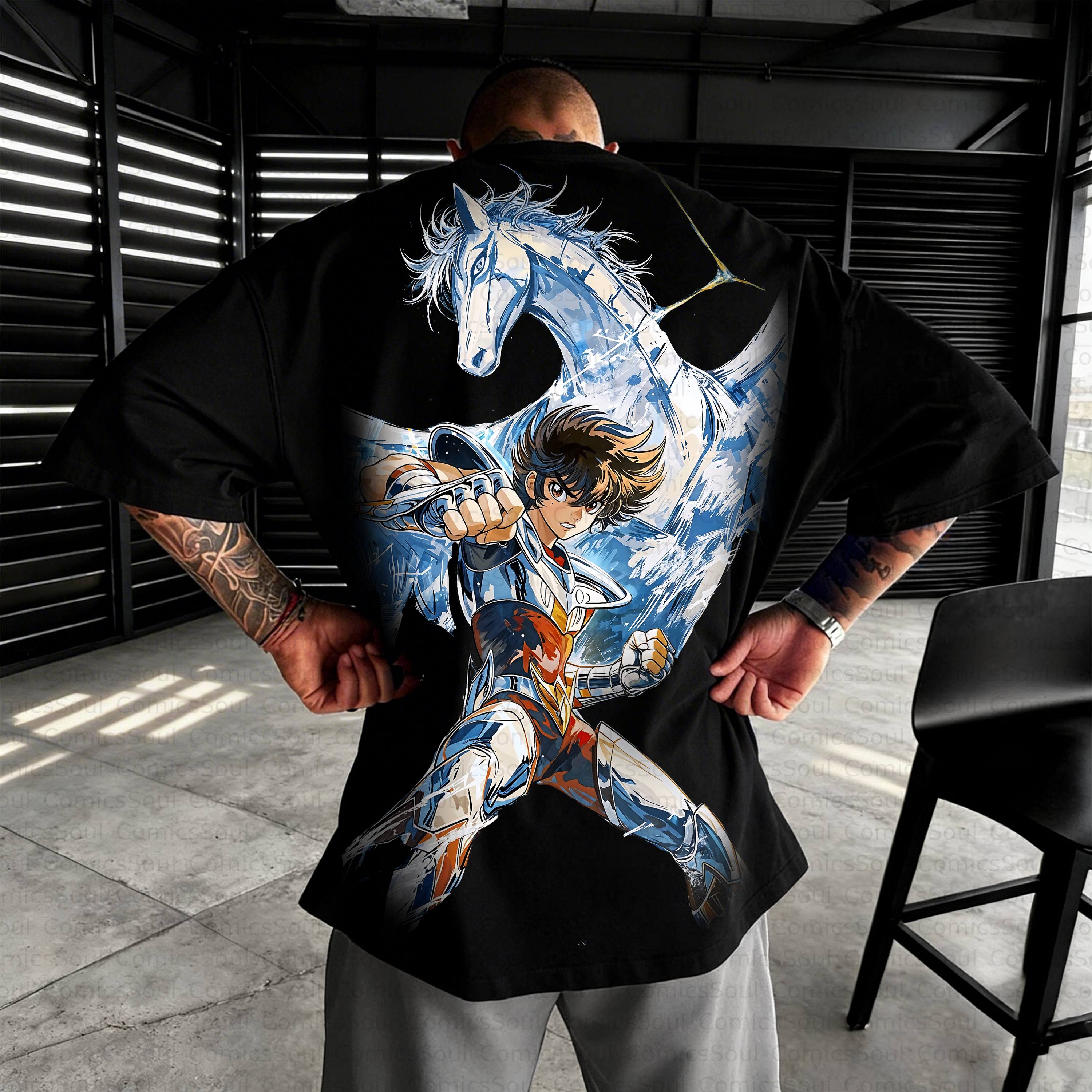 Unisex Anime Inspired Vintage T-Shirt